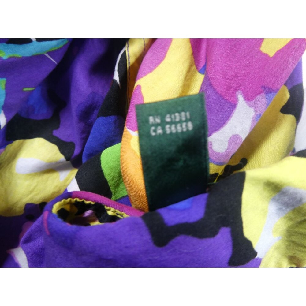 Ralph Lauren Women's Petite Long Sleeve Rainbow Top‎ - Picture 8 of 8